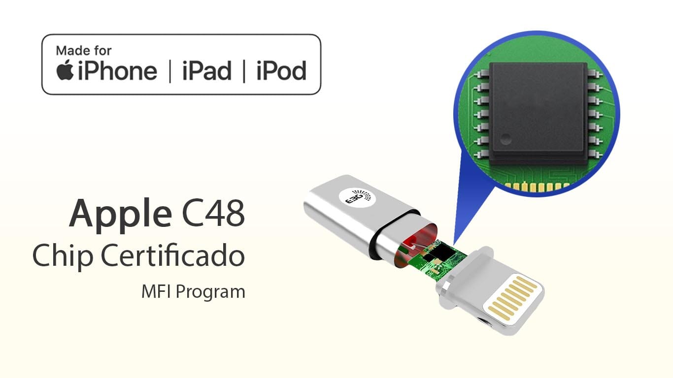 Cable certificado por apple